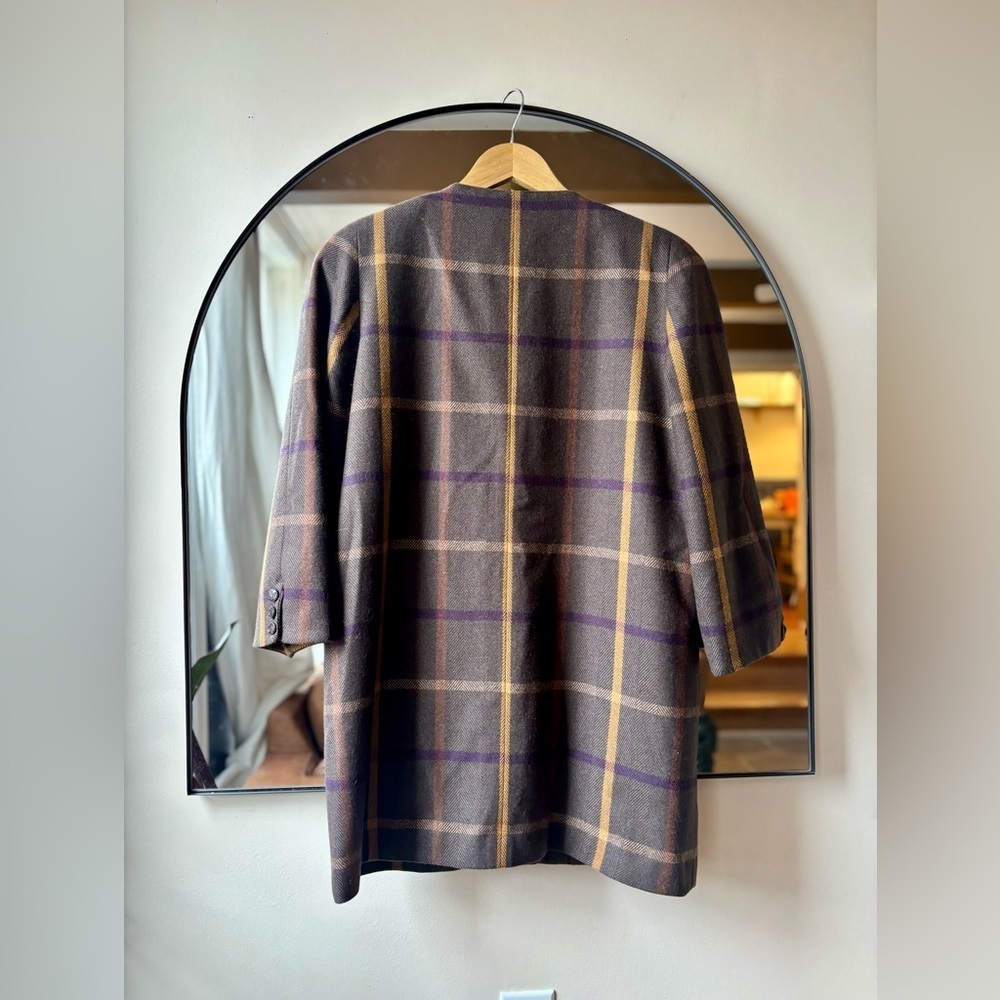 VINTAGE | made in Canada Leo Chevalier wool blazer | size medium-large - Picture 2 of 6